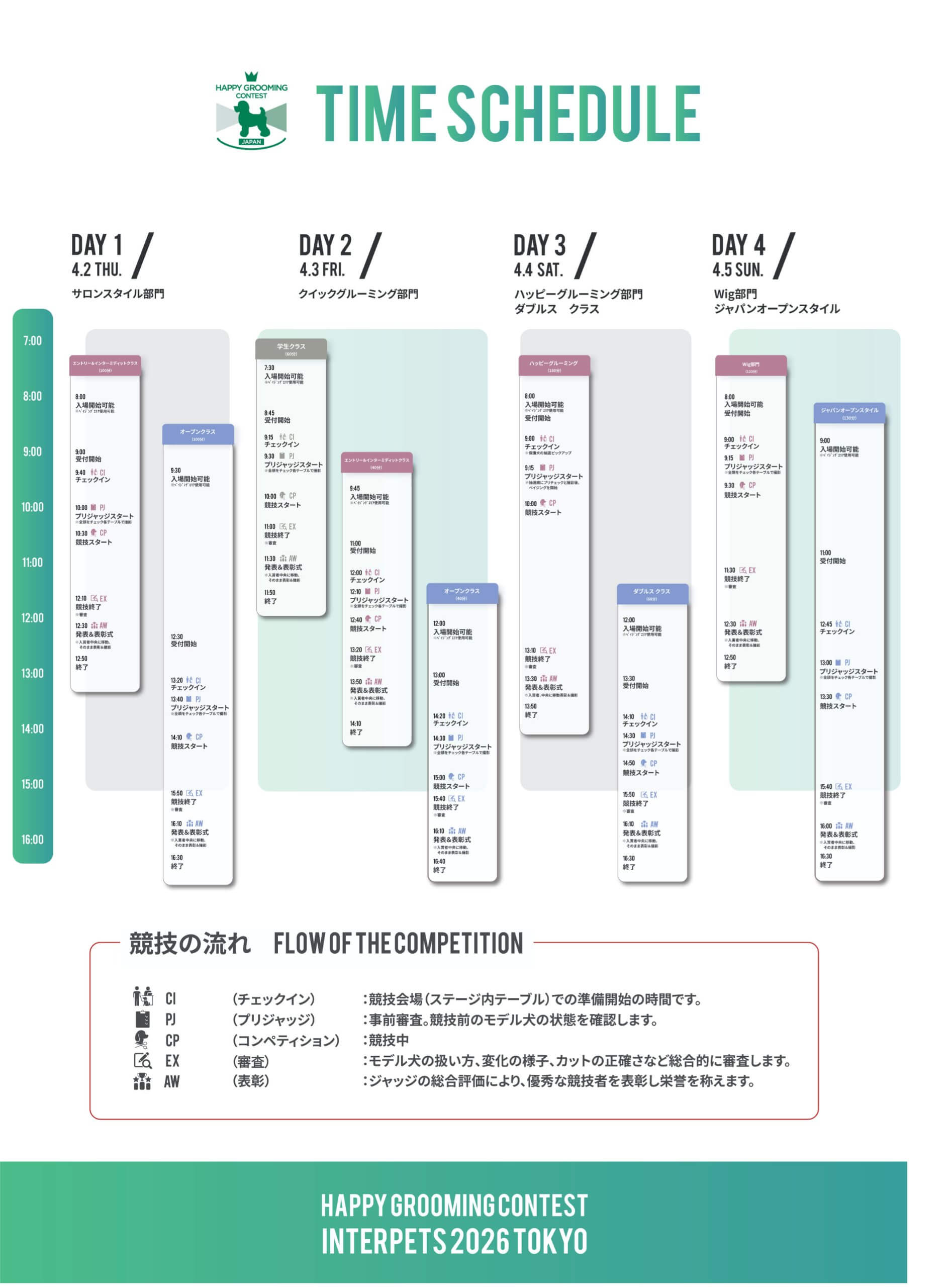 2026東京タイムテーブル