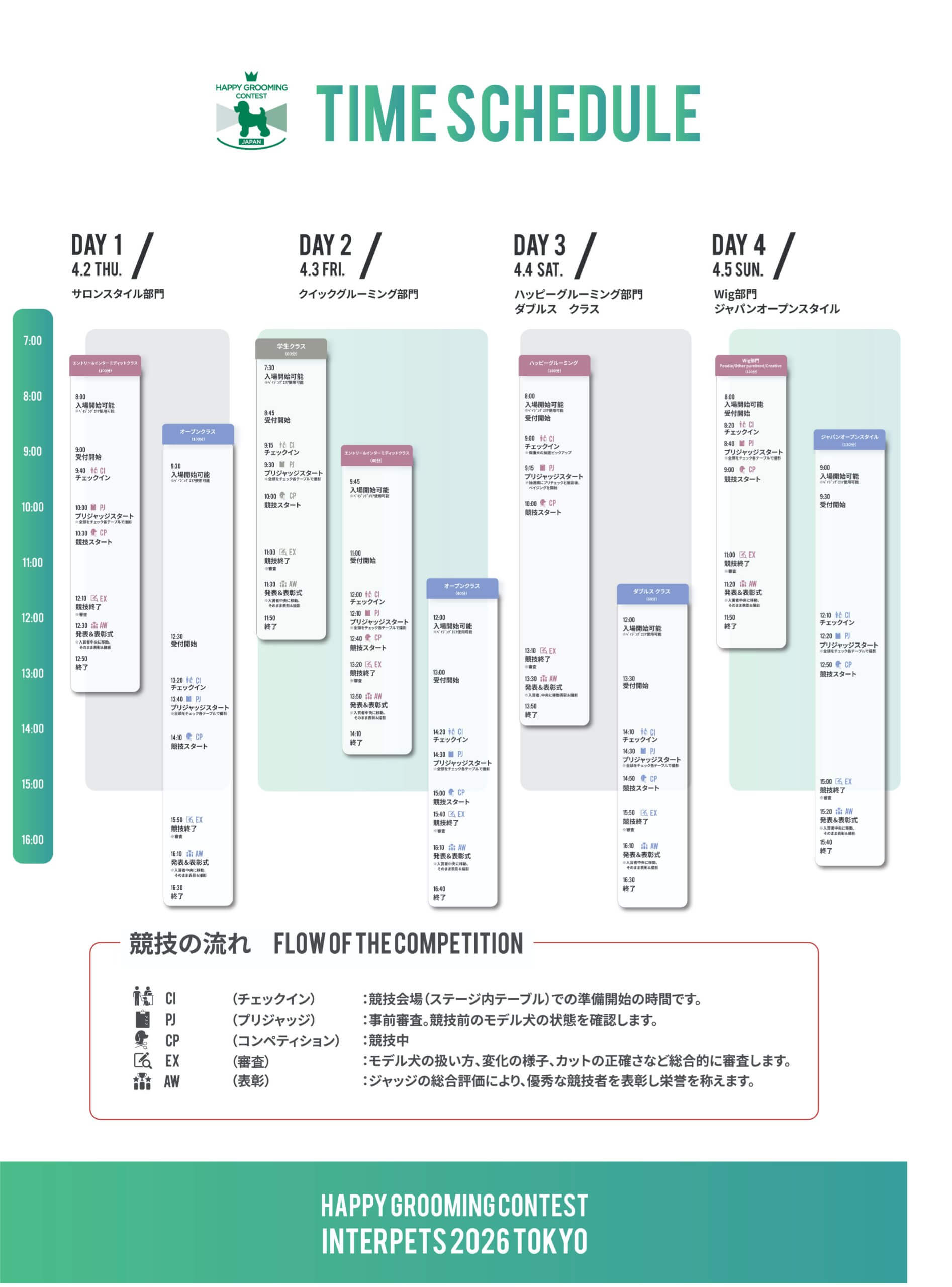 2026東京タイムテーブル
